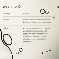 wash - pH-balanced body and bubble bath