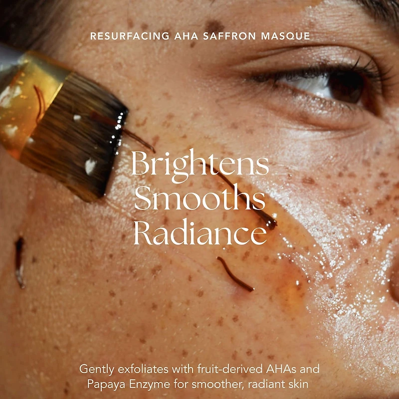 Resurfacing Saffron AHA Masque - Radiant Rani