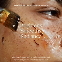 Resurfacing Saffron AHA Masque - Radiant Rani