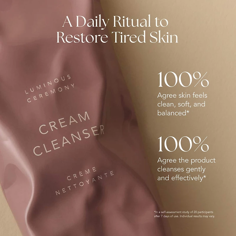 Hydrating Rose Cream Cleanser for Dry Skin