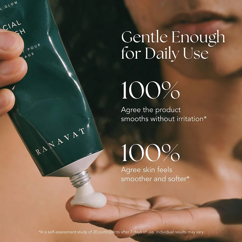 Gentle Facial Polish with Exfoliating Rice Powder & Centella