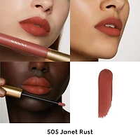 Rouge à lèvres liquide mat anti-transfert