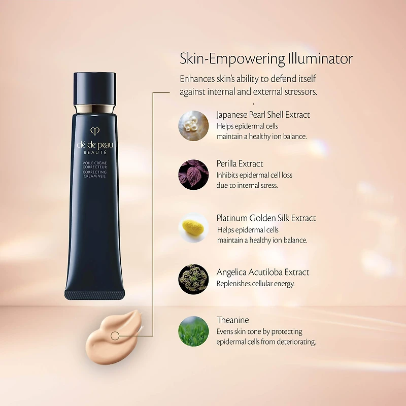 Voile correcteur en crème