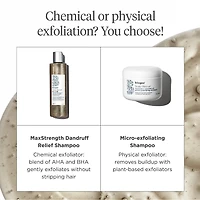 Scalp Revival MaxStrength Dandruff Relief Shampoo Charcoal + AHA/BHA with Salicylic Acid 3%