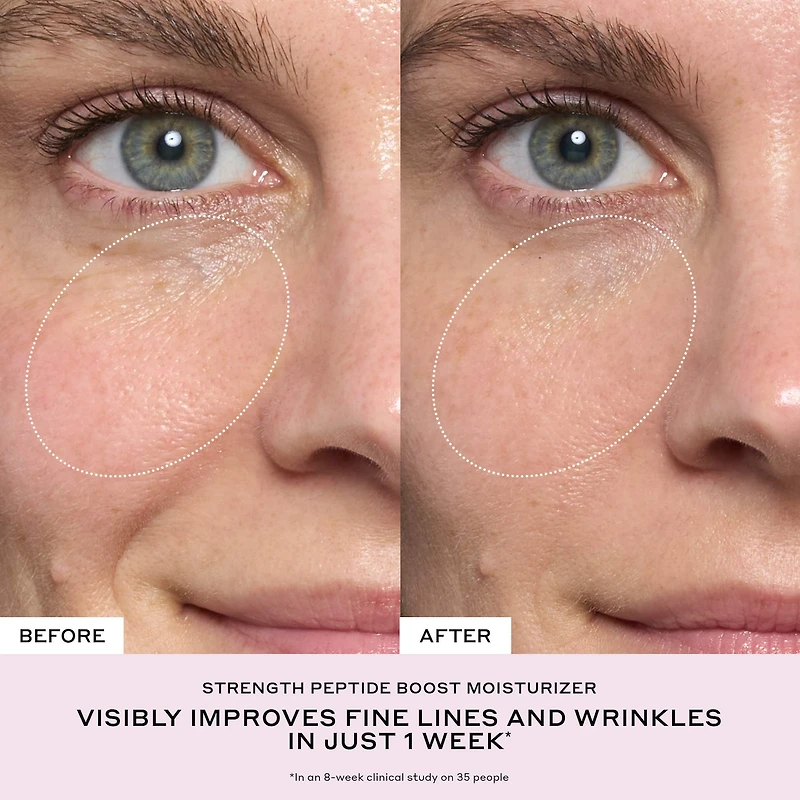 Strength Peptide Barrier Boost Moisturizer with Hyaluronic Acid and Niacinamide