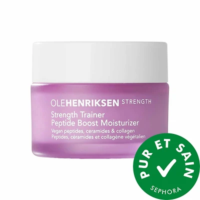 Hydratant protecteur pour la peau Strength Trainer avec peptides et niacinamide
