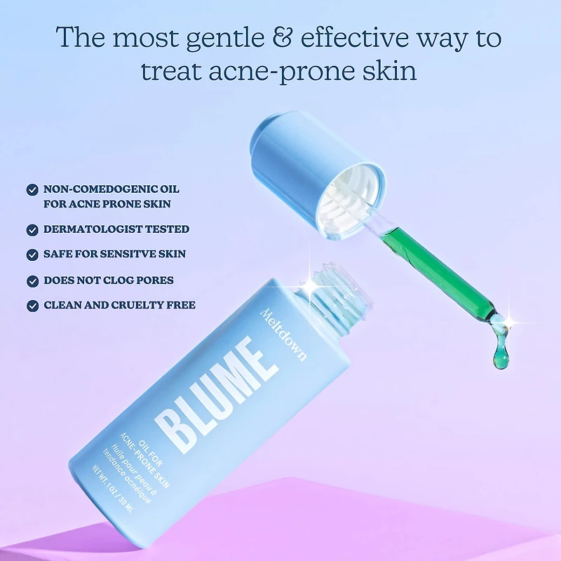 Huile pour peaux à tendance acnéique Meltdown