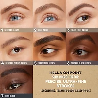 Hella On Point Clean Ultra-Fine Brow Pencil