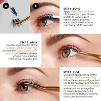 Trousse de faux cils en grappes Velour-Xtensions™