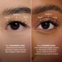 Faux cils en grappes Velour-Xtensions™