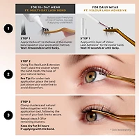 Faux cils en grappes Velour-Xtensions™