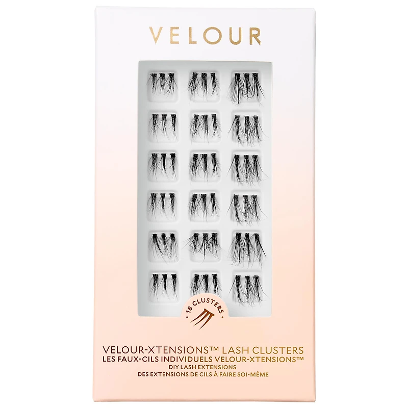 Faux cils en grappes Velour-Xtensions™