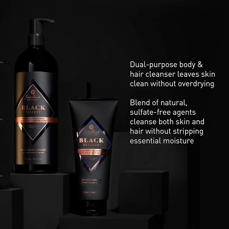 Black Reserve™ Body & Hair Cleanser