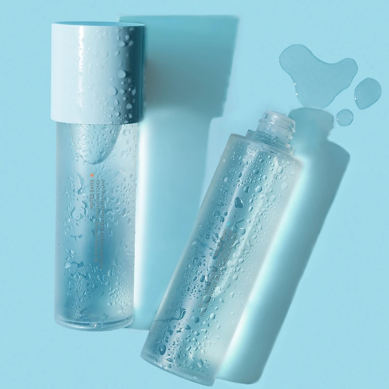 Lotion tonique exfoliante à l’acide hyaluronique bleu Water Bank