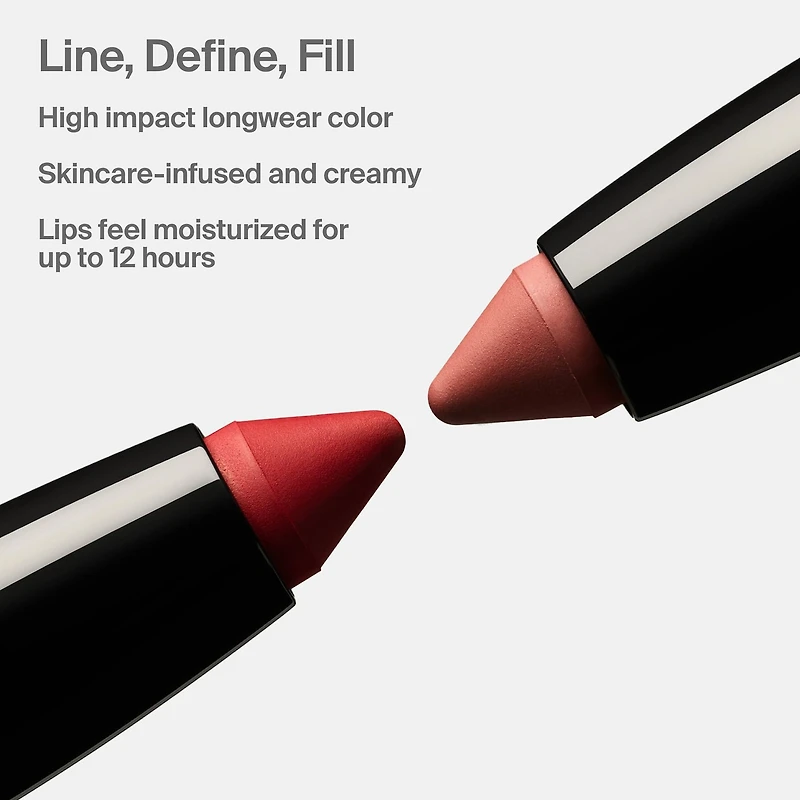 Le Monster Lip Crayon Vegan Lipstick and Liner