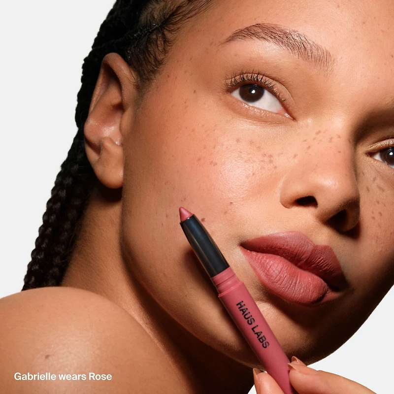 Le Monster Lip Crayon Vegan Lipstick and Liner