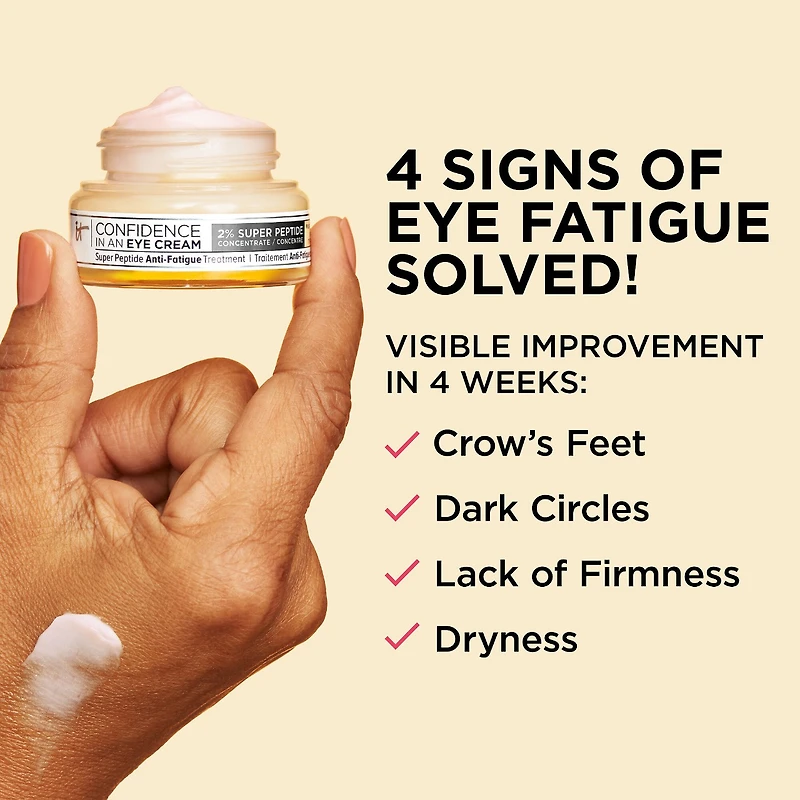 Crème contour des yeux anti-âge aux peptides Confidence in an Eye Cream