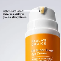 C5 Super Boost Vitamin C Eye Cream for Brightening & Firming
