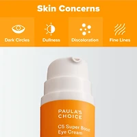 C5 Super Boost Vitamin C Eye Cream for Brightening & Firming