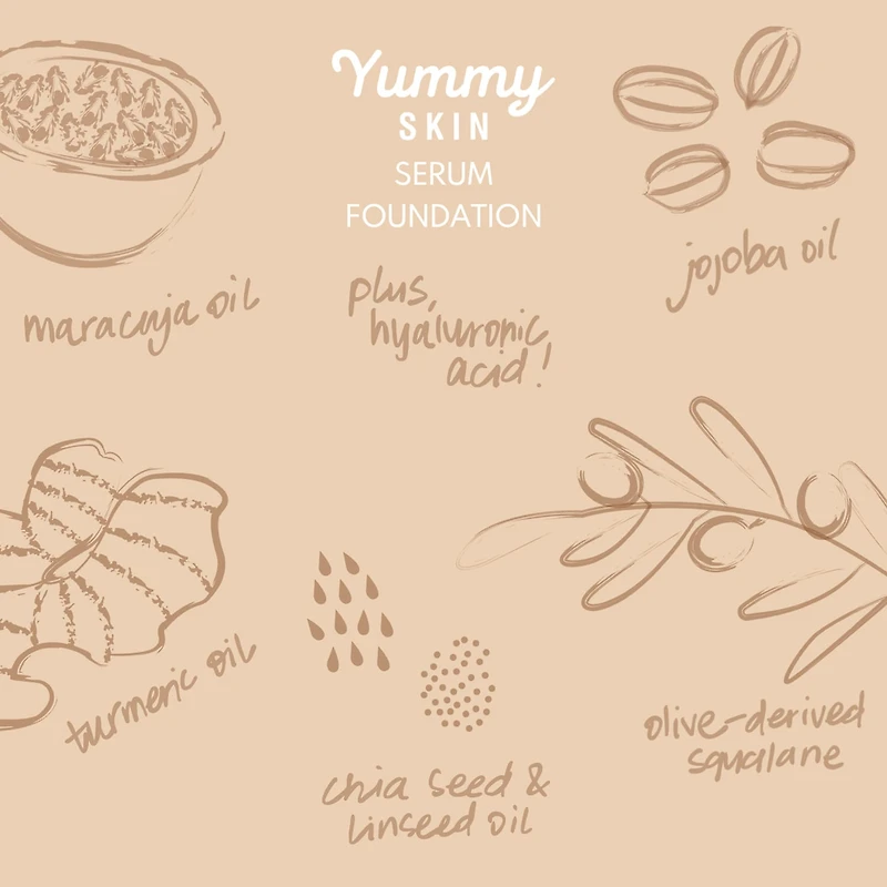 Fond de teint sérum Yummy Skin