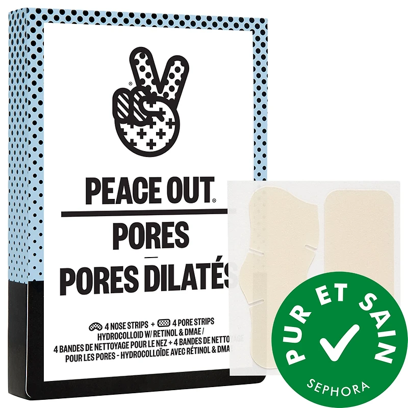 Peace Out Oil-Absorbing Pore Treatment Strips