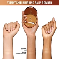 Baume estompant en poudre Yummy Skin : base et fond de teint teinté