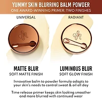 Baume estompant en poudre Yummy Skin : base et fond de teint teinté