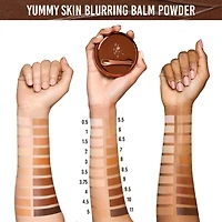 Baume estompant en poudre Yummy Skin : base et fond de teint teinté