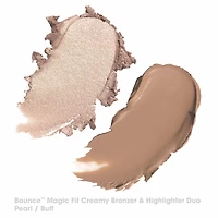 Duo illuminateur et poudre bronzante crémeuse Magic Fit BOUNCE™