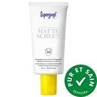 Écran solaire minéral Minéraux Mattescreen avec FPS 40