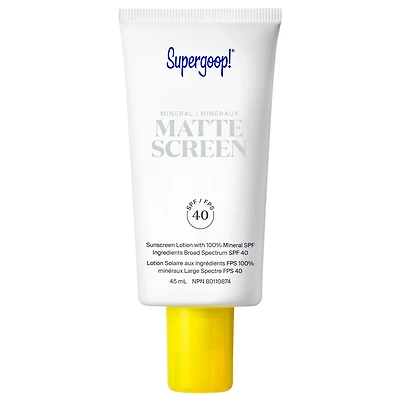 Écran solaire minéral Minéraux Mattescreen avec FPS 40