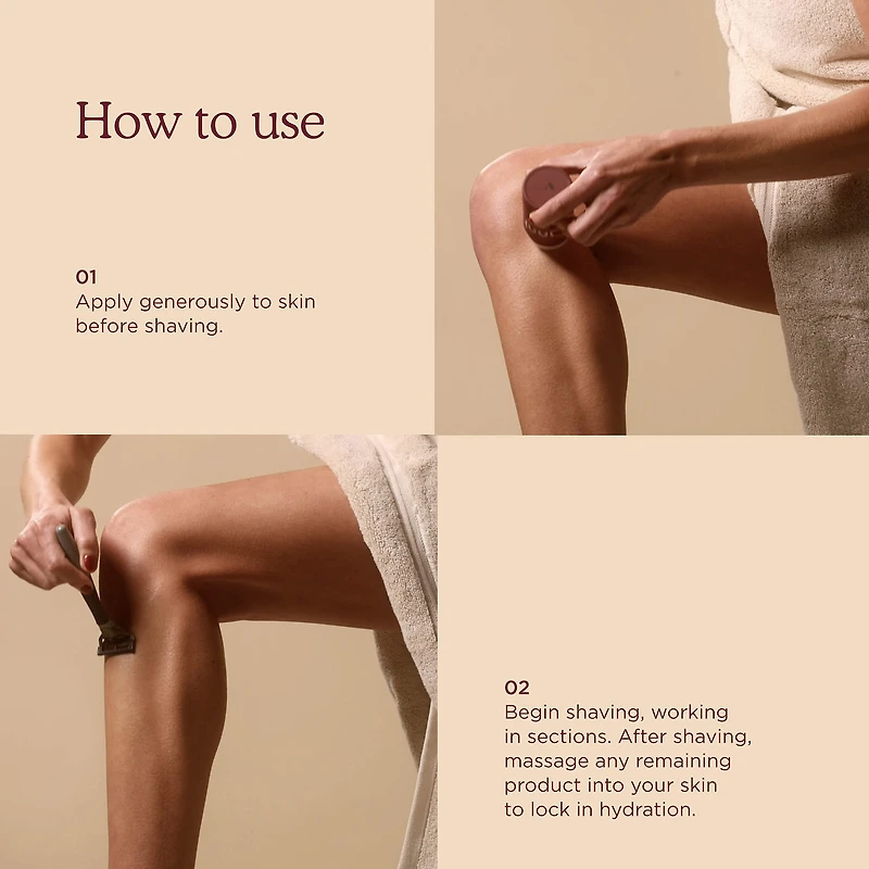 Shave Pillow Moisturizing Body Gel