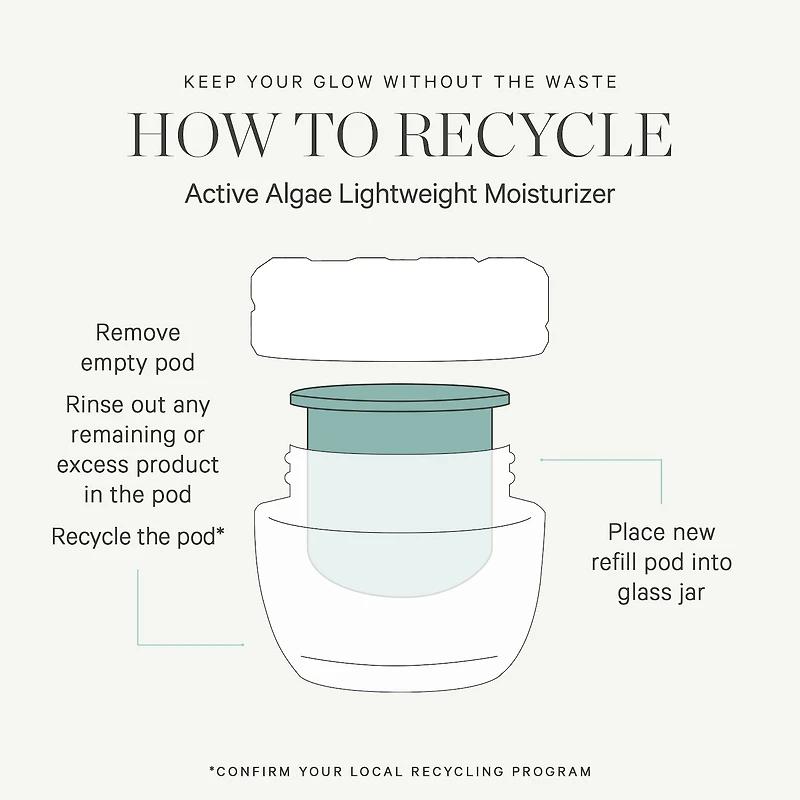 Active Algae Lightweight Refillable Moisturizer