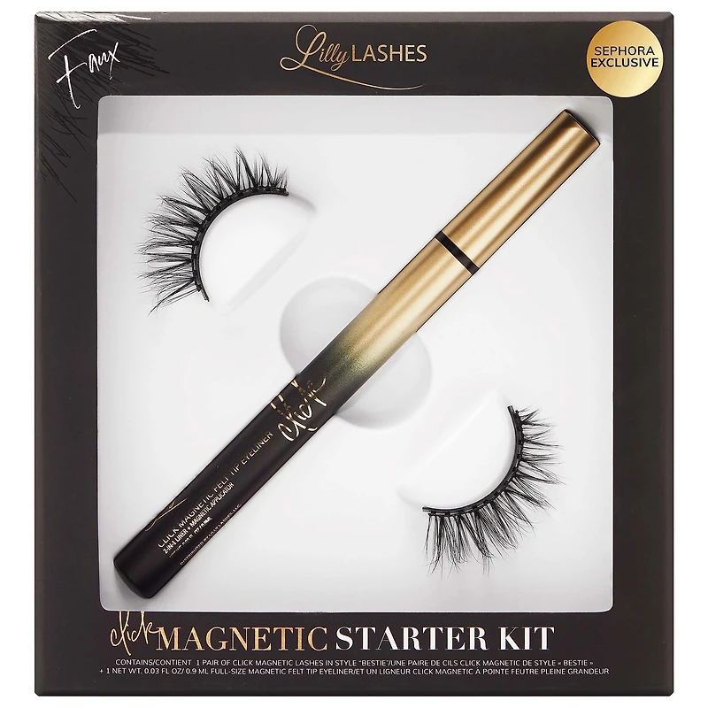 Lilly Lashes Click Magnetic Collection Starter Kit-Bestie