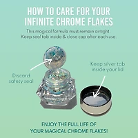 Gel chromatique paupières et visage Infinite Chrome Flakes Multichrome