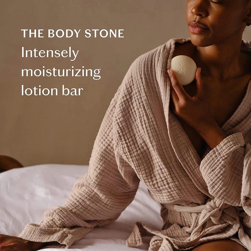 The Body Stone - Deep Moisturizing Cocoa Butter Lotion Bar for Dry Skin Treatment