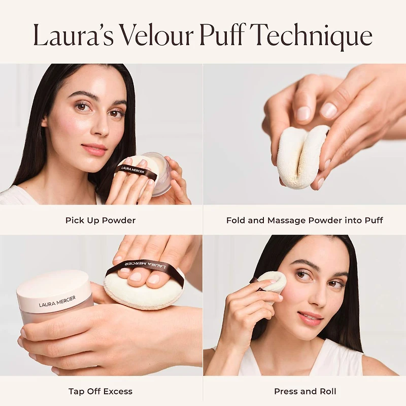 Poudre libre fixatrice translucide longue tenue sans talc Ultra-Blur