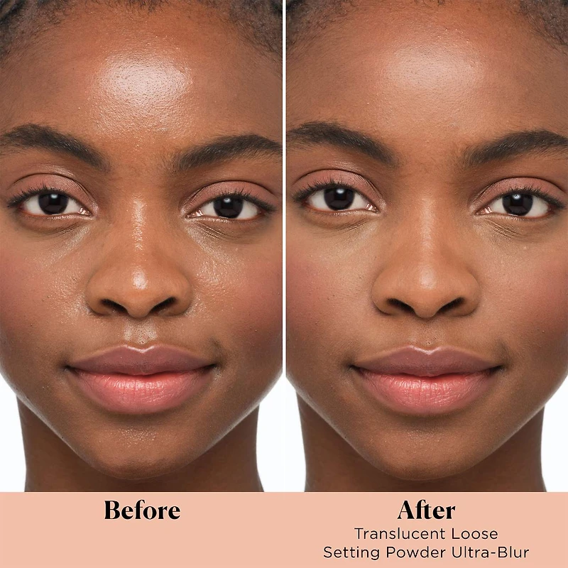 Poudre libre fixatrice translucide longue tenue sans talc Ultra-Blur