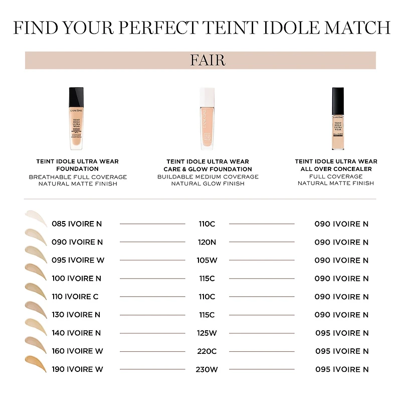 Teint Idole Ultra Wear Care & Glow Foundation with Hyaluronic Acid