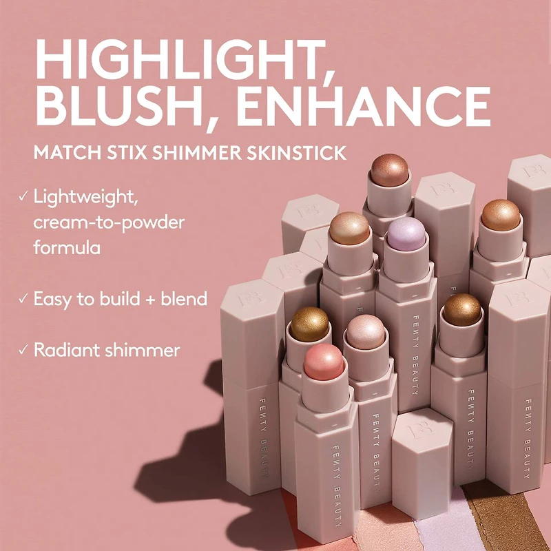 Bâton chatoyant pour la peau Match Stix