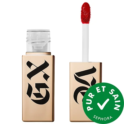 Rouge à lèvres liquide longue tenue en vinyle Xtra sauce