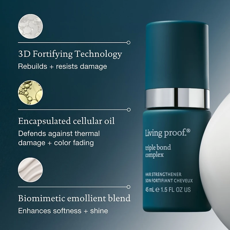 Soin pour les cheveux sans rinçage Complexe Triple Bond