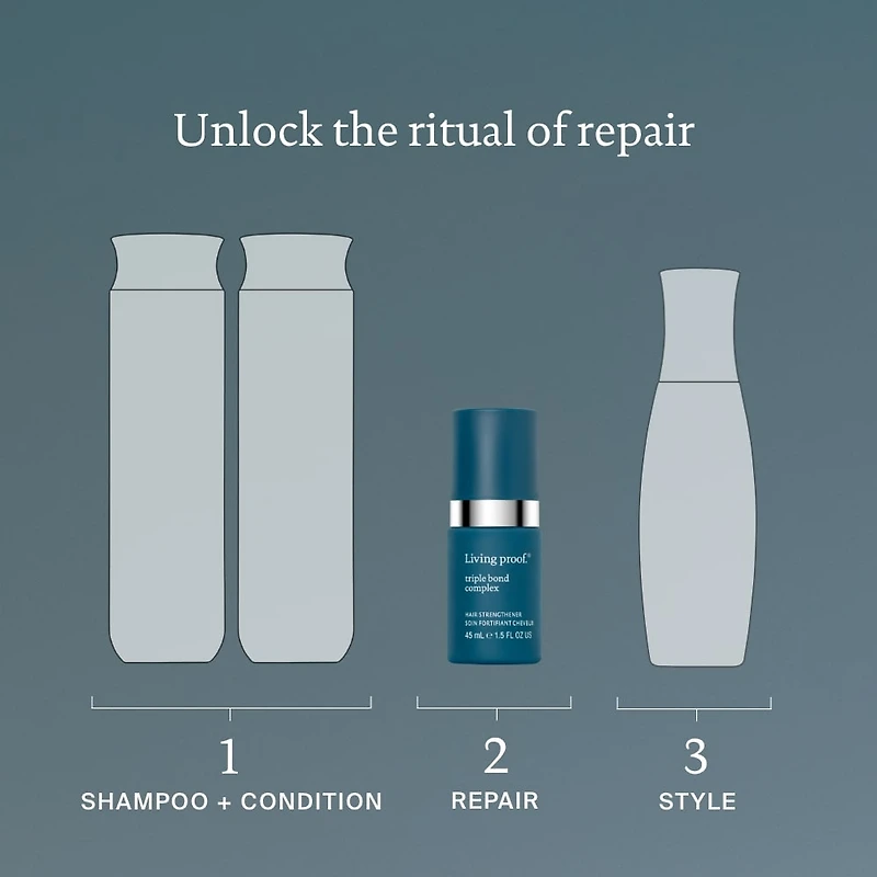 Soin pour les cheveux sans rinçage Complexe Triple Bond