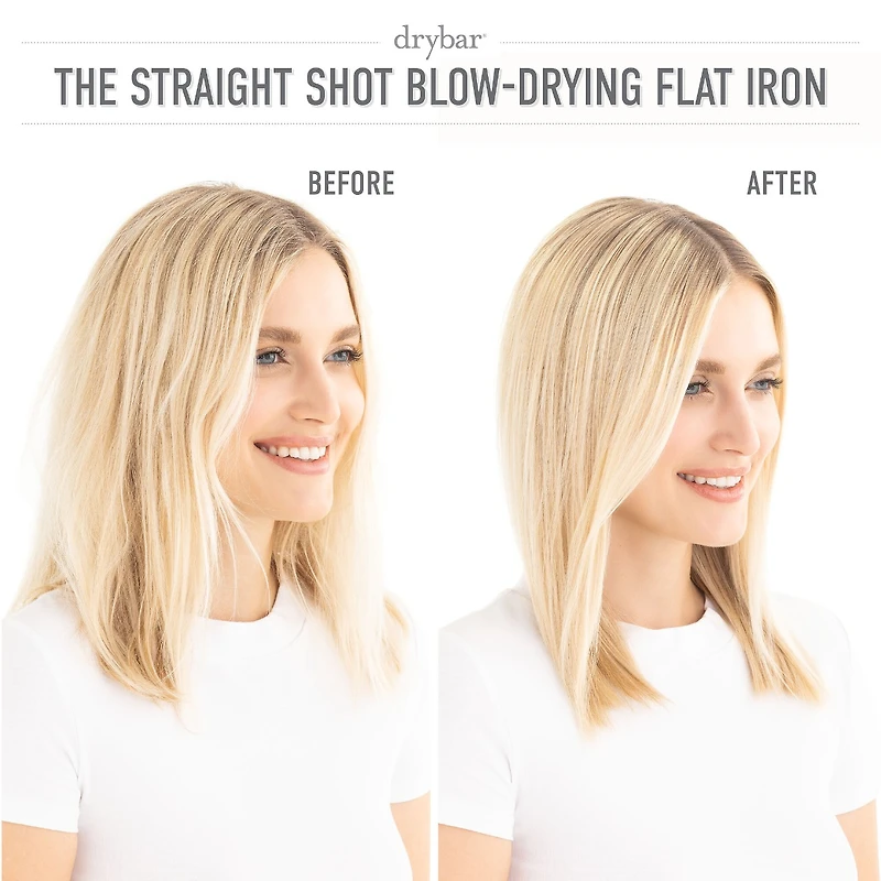 The Straight Shot Blow Drying Flat Iron