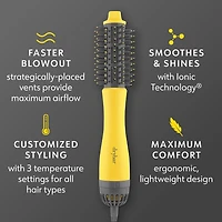 Petite brosse sèche-cheveux ronde Half Shot