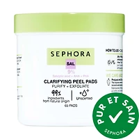 Tampons exfoliants purifiants à l’acide salicylique