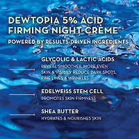 Dewtopia 5% AHA Firming Night Crème