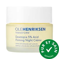 Dewtopia 5% AHA Firming Night Crème