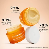 Crème contour des yeux à la vitamine C Banana Bright+ pour cernes