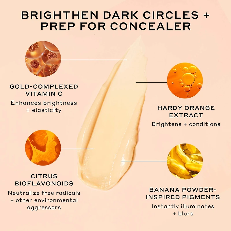 Crème contour des yeux à la vitamine C Banana Bright+ pour cernes